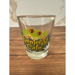 Rainforest Cafe‎ Frog Downtown Disney Vintage Collectable Souvenir Shot Glass